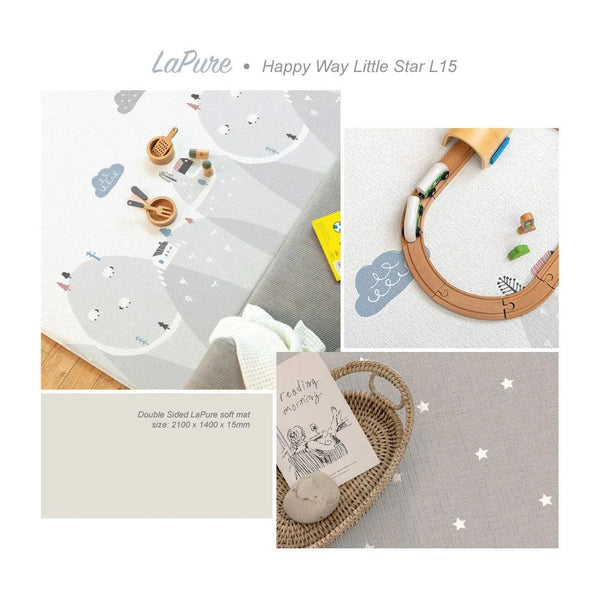 Parklon LaPure Bumper Playmat - Happy Way Little Star (M12/L15/XL15)
