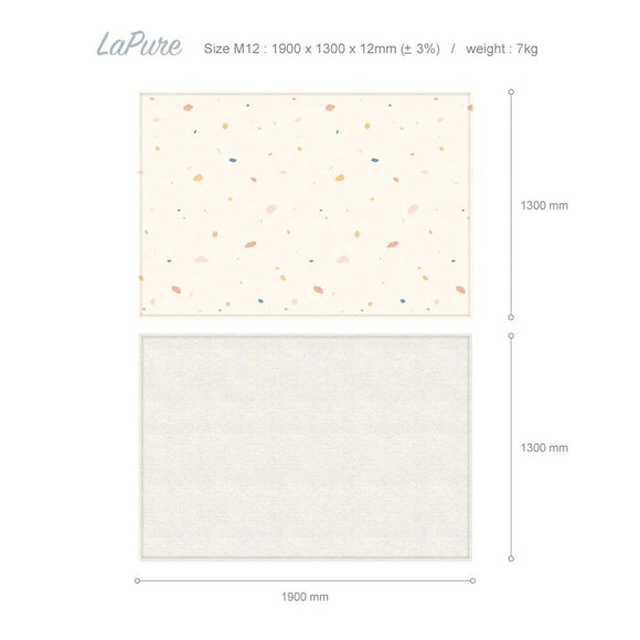 (Pre-order) Parklon LaPure Bumper Playmat - Jelly Terrazzo (S/M/L) - ETA Mid of Nov