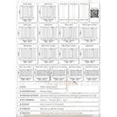 Lucky Baby SG03 Smart System Swing Back Steel Gate - White-5