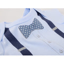 Hudson Baby 3pcs Bodysuit Short Sleeve Set (0-3m/3-6m/6-9m/9-12m)-10