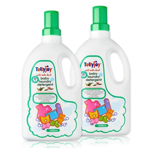 Tollyjoy Anti Mite Dust Baby Laundry Detergent - 1000ml (2 Bottles / 4 Bottles / 6 Bottles / 8 Bottles) (Promo)