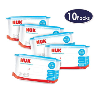 NUK Anti-bacterial Wet Wipes 20pcs (Travel Size) (Promo)