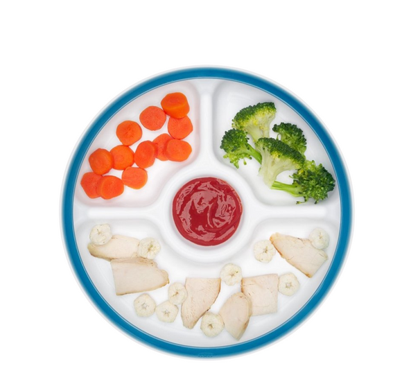 OXO Tot Divided Plate with Removable Ring