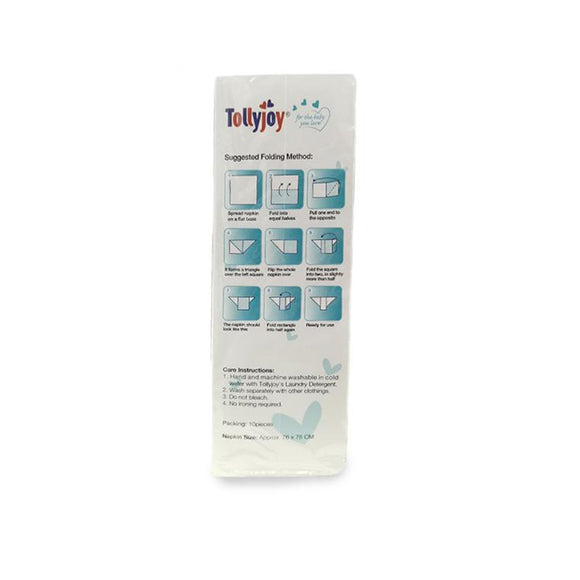 Tollyjoy Gauze Napkins (10pcs)
