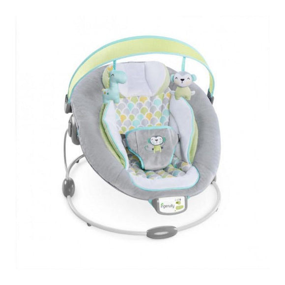 Ingenuity Soothe n Delight Bouncer - Savvy Safari