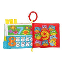 Lucky Baby Smartee Teether Cloth Book (Alphabet / Number/ Animal)-6