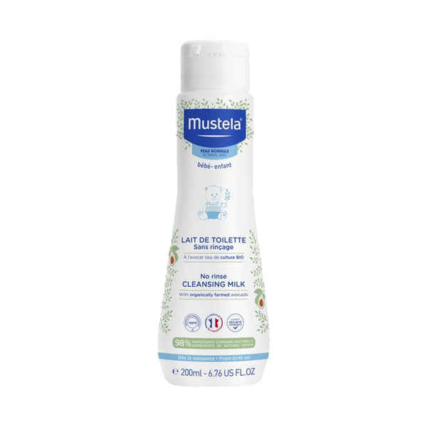 Mustela No-Rinse Cleansing Milk 200ml