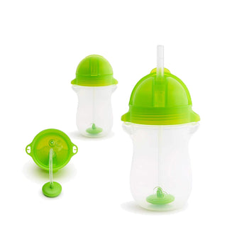 Buy green Munchkin Any Angle Click Lock Weighted Straw Cup 10oz (295ml)