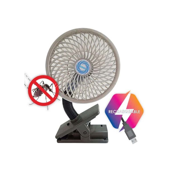 Lucky Baby Multi Ultrasonic Rechargeable Mosquito Repellent + FAN (Promo)