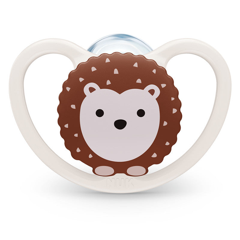 NUK Space Silicone Soother Pacifier (0-6/6-18/18-36 Months)