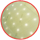 Babydreams 4 inch Antidustmite Mattress with Holes - 24x48x4 inch-2