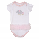 Hudson Baby 3pcs Bodysuit Short Sleeve Set (0-3m/3-6m/6-9m/9-12m)-14