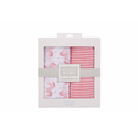 Hudson Baby 2pcs Muslin Swaddle Blanket