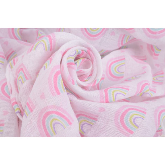 Hudson Baby 3pcs Muslin Swaddle Blanket Gift