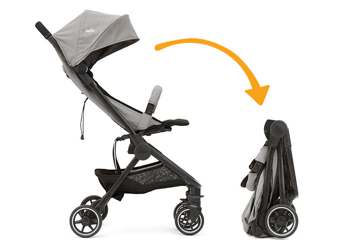 Joie Pact Lite Stroller with Rain Cover and Travel Bag (1 Year Warranty)