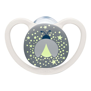 NUK Space Night Pacifier Glow in the Dark - 3 design (Suitable for 0-6M / 6-18M / 18-36M)