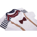 Hudson Baby 3pcs Bodysuit Short Sleeve Set (0-3m/3-6m/6-9m/9-12m)-14