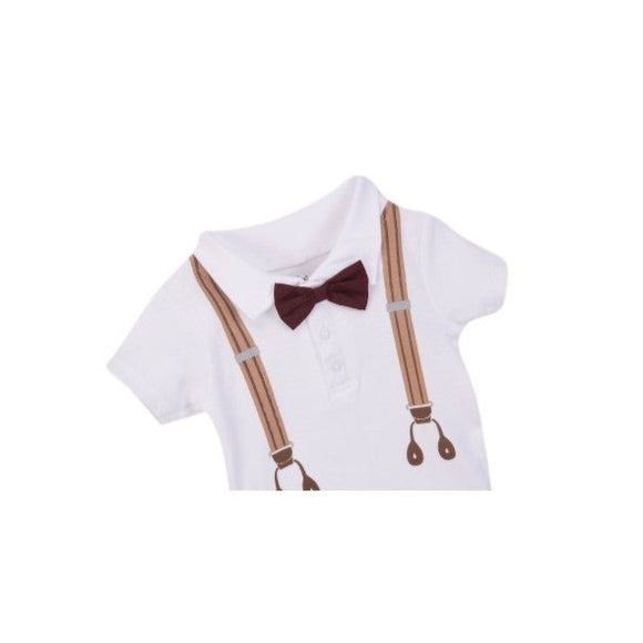 Hudson Baby 3pcs Bodysuit Short Sleeve Set (0-3m/3-6m/6-9m/9-12m)