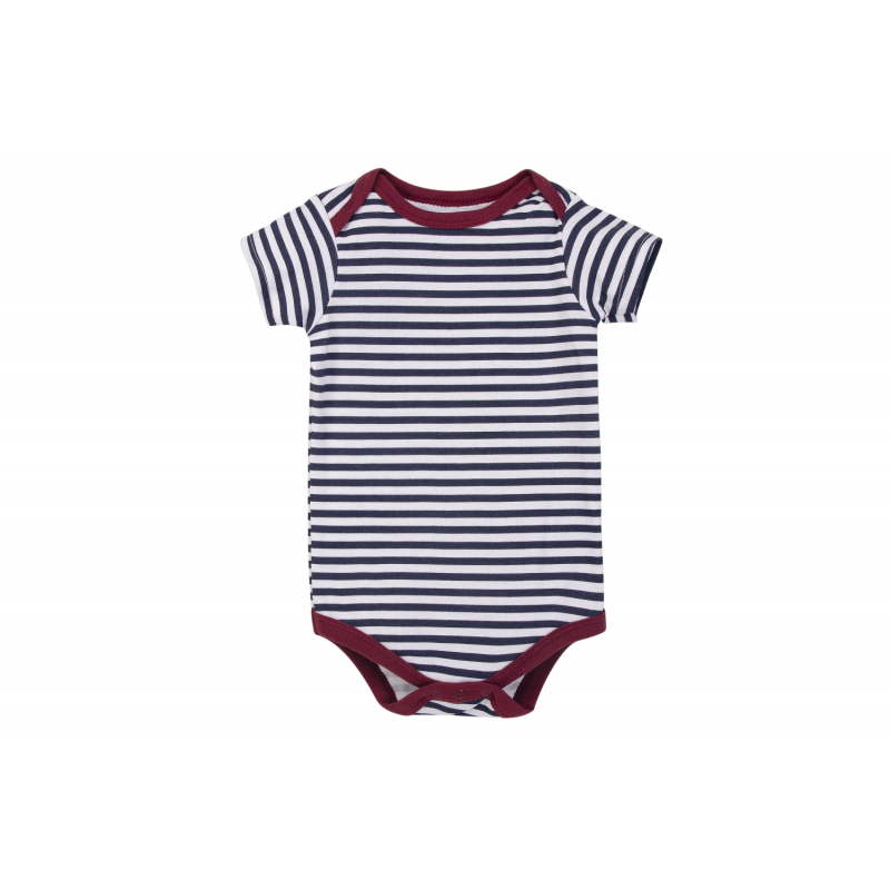 Hudson Baby 3pcs Bodysuit Short Sleeve Set (0-3m/3-6m/6-9m/9-12m)