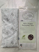 Little Zebra 100% Organic Buckwheat Husks Beanie Beanbag With Case (0-18Mths)-6