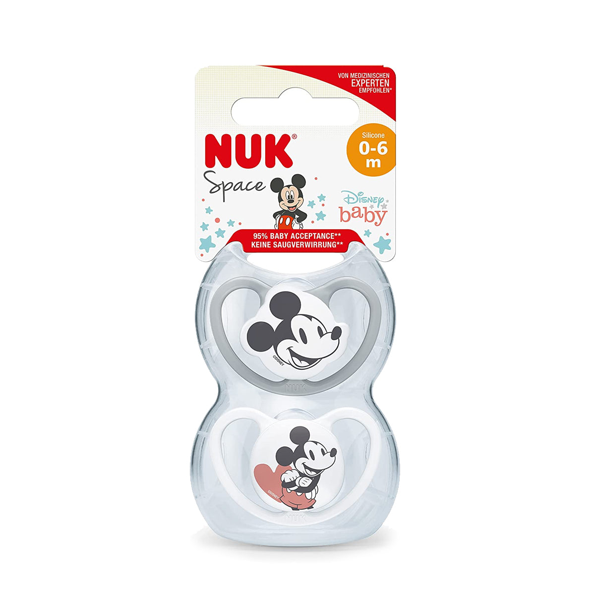 NUK Mickey Space Silicone Soother