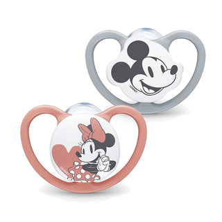 Buy minnie NUK Mickey Space Silicone Soother