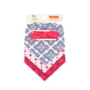 Hudson Baby 5pcs Bandana Bib & Headband Set-9