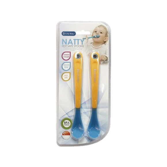 Lucky Baby Natty™ Hot Safe Spoons 2pcs