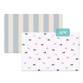 Parklon Pure Bumper Playmat Blanco Blue Stripe - (L15) (XL15)