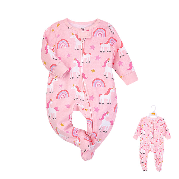 Hudson Baby 1pc Sleepsuit (0-3M/ 3-6M/ 6-9M)