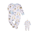 Hudson Baby 1pc Sleepsuit (0-3M/ 3-6M/ 6-9M)-3