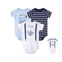 Hudson Baby 3pcs Bodysuit With Short Sleeve (9-12m/12-18m)