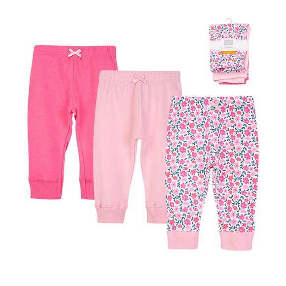 Hudson Baby 3pcs Baby Pant Set