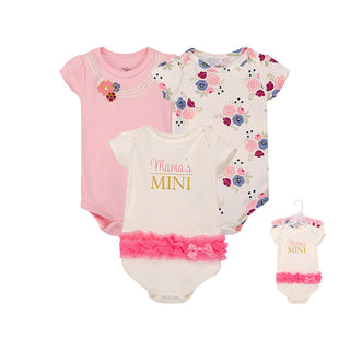 Buy mamas-mini Hudson Baby 3pcs Bodysuit Short Sleeve Set (0-3m/3-6m/6-9m/9-12m)
