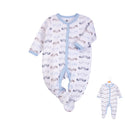 Hudson Baby 1pc Sleepsuit (0-3M/ 3-6M/ 6-9M)