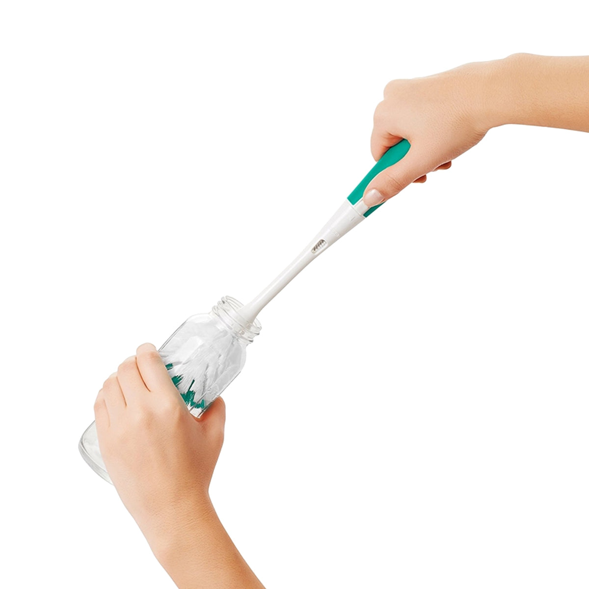 OXO Tot On The Go Drying Rack & Bottle Brush