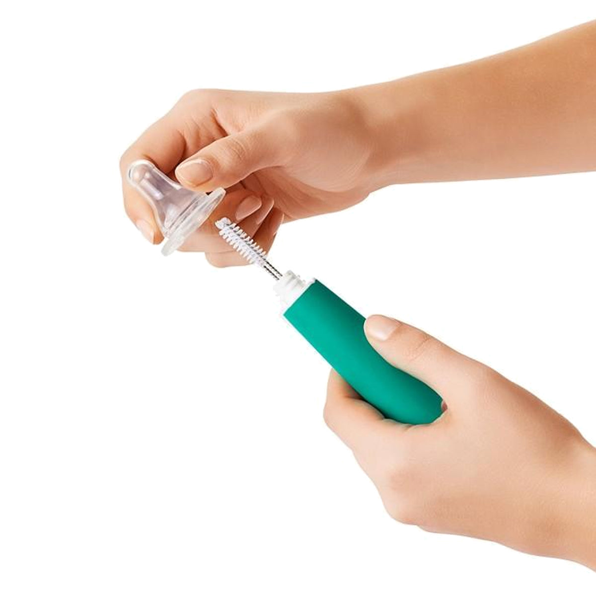 OXO Tot On The Go Drying Rack & Bottle Brush