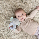 Ingenuity Premium Soft Plush Ring Rattle (Van The Elephant)-2