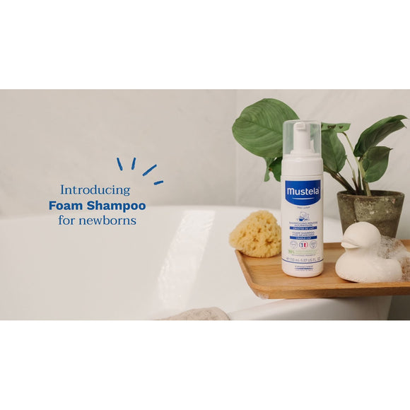 Mustela Foam Shampoo For Newborns