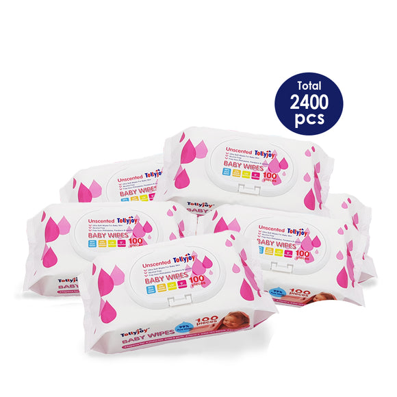 Tollyjoy Unscented Baby Wipes - 100pcs per pack (2in1 pack)
