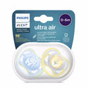 Philips Avent Premium Ultra Air Pacifier Twin Pack (0-6M / 6-18M / 18M+)