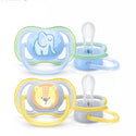 Philips Avent Premium Ultra Air Pacifier Twin Pack (0-6M / 6-18M / 18M+)