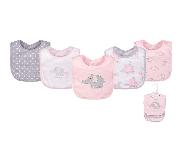 Hudson Baby 5pcs Interlock Bib
