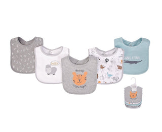 Buy little-tiger Hudson Baby 5pcs Interlock Bib