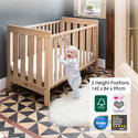 (Pre-order) [Free Installation] Australia Boori Daintree Premium Convertible Cot Bed + FREE Toddler Bed Guard - ETA Mid of May