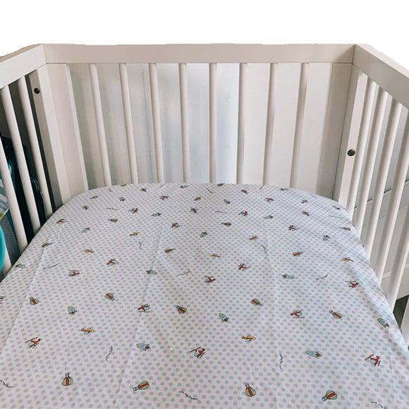 Cheeky Bon Bon Fitted Sheet For Baby Mattress (132x72x10cm)