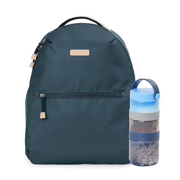 Skip Hop Go Envi Eco Friendly Nappy Backpack (Blue Grey Hex)