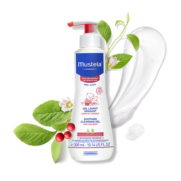 Mustela Soothing Cleansing Gel For Sensitive 300ml