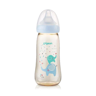 Pigeon SofTouch Peristaltic Plus PPSU Bottle 330ml (Elephant)