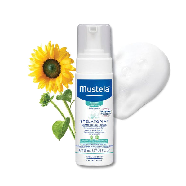 Mustela Stelatopia Foam Shampoo